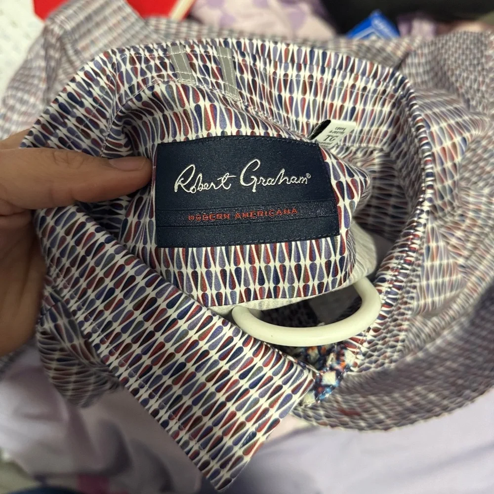 Robert Graham Multicolor Patterned Shirt - Picture 4 of 6